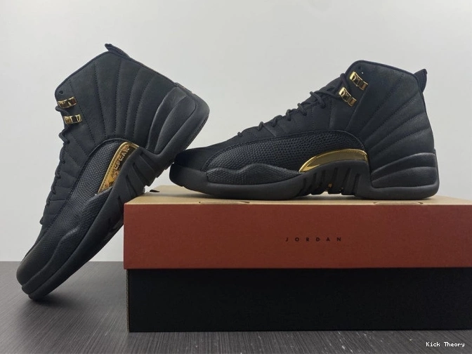 Kicktheory CT8013-071 Taxi Jordan 12 Air Black 0802